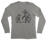 Long Sleeve Shirt Adopt Animal Rescue in Grey