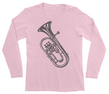 Euphonium Long Sleeve Shirt in Pink