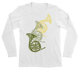 French Horn Player Gifts Music Teacher Gifts French Horn Shirt Youth / Unisex / Men's / Long Sleeve