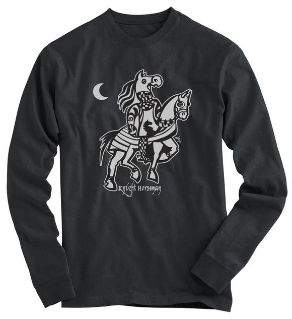 Chess Shirts Knight Horseman Pun Unique Gifts for Chess Players Long Sleeve
