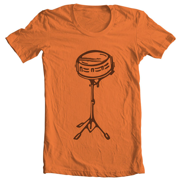 Gifts for Drummers Rusty Snare Drum T-shirt