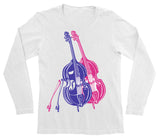 DOUBLE BASS Gifts Upright Bass T shirt. tee. Gift for a Musician Teacher Student. Orchestra Jazz Blues Rockabilly Band Music Bass